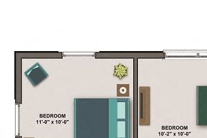 WRIGHT II FloorPlan WRIGHT II FloorPlan at The Edison at Rice Creek, Shoreview, Minnesota